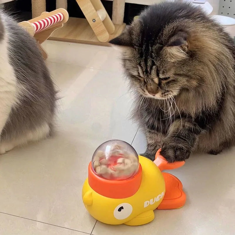 Interactive Cat Treat Dispenser Toy