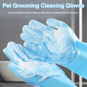Pet Bathing Cleaning Glove