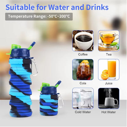 Folding Sports Water Bottles