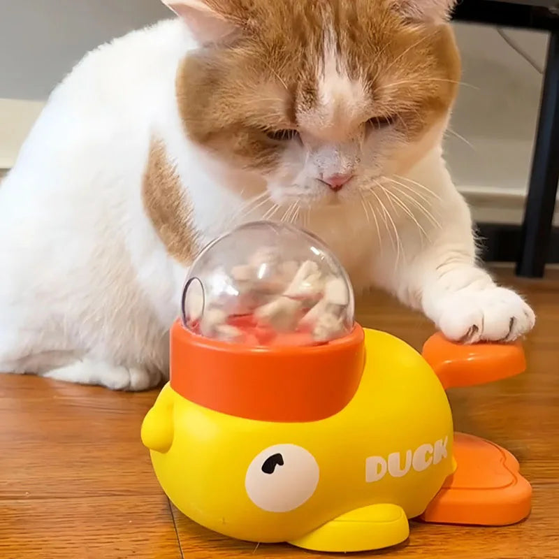 Interactive Cat Treat Dispenser Toy