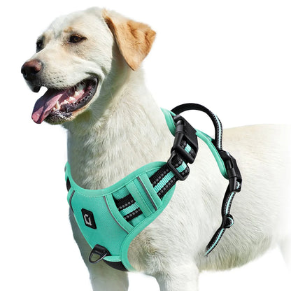 No Pull Dog Harness, Adjustable Soft