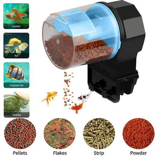 Automatic Fish Feeder – Intelligent Large-Capacity