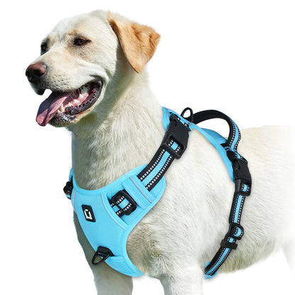 No Pull Dog Harness, Adjustable Soft