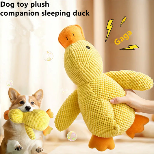 Pet Plush Toy Dog Calming Duck Companion