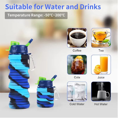 Folding Sports Water Bottles