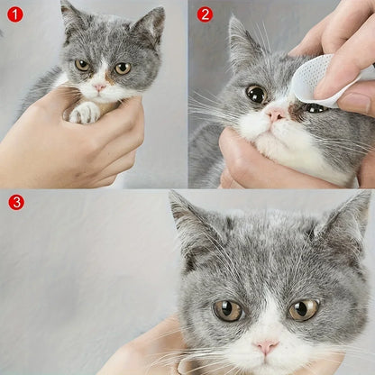 Pet Eye Cleaning Wipes, Gentle Tear