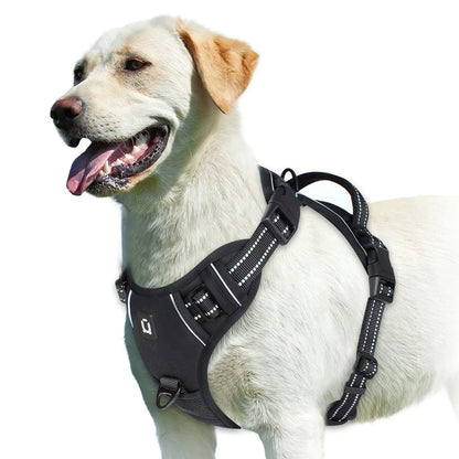 No Pull Dog Harness, Adjustable Soft