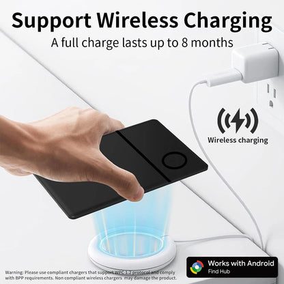 Wireless Rechargeable GPS Card Tracker