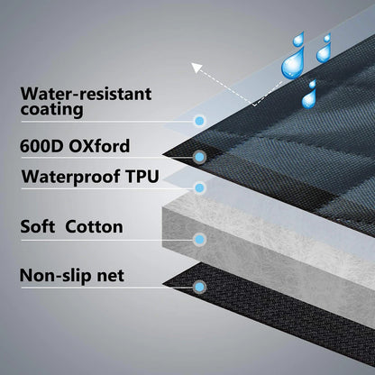 Dog Car Seat Covers 100% Waterproof