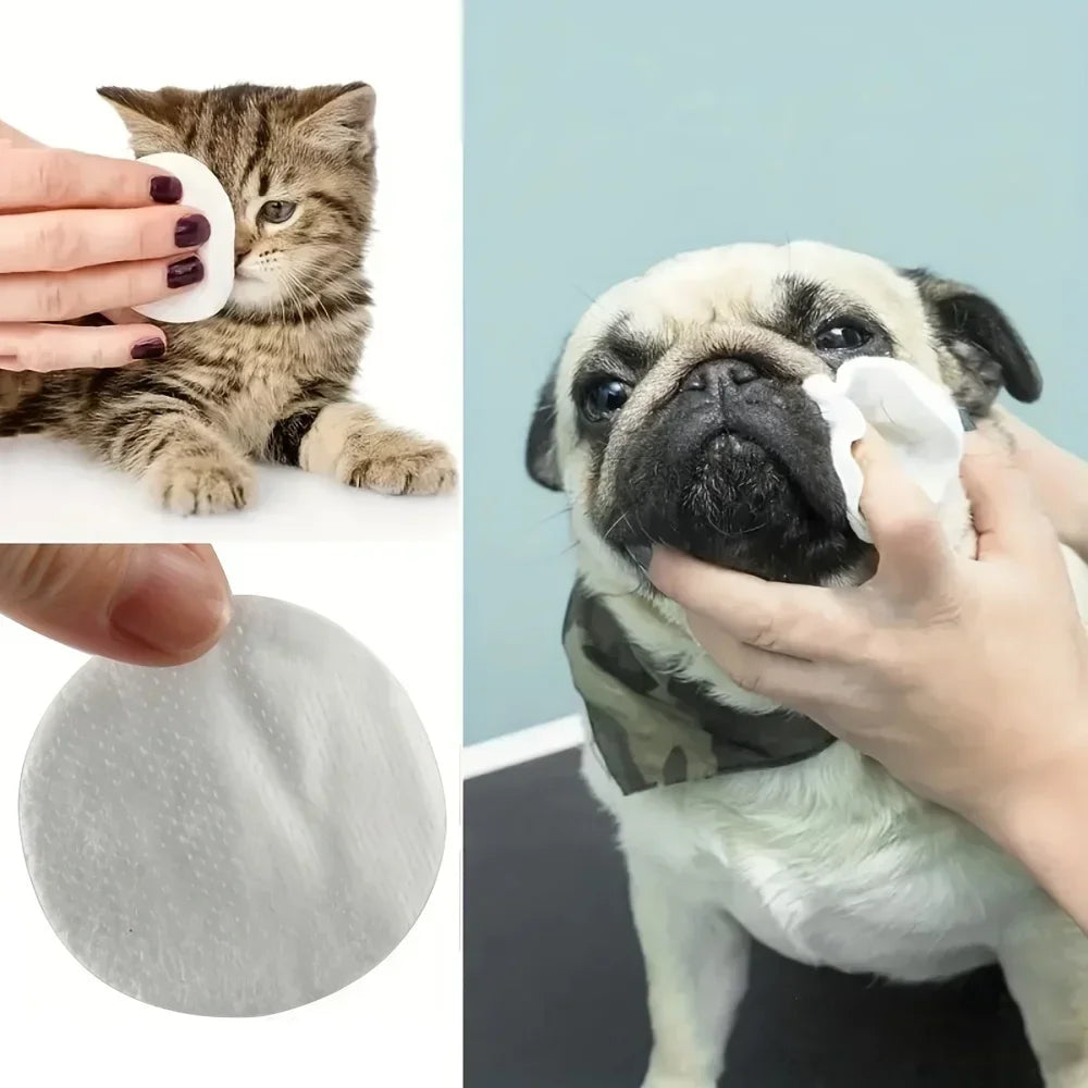 Pet Eye Cleaning Wipes, Gentle Tear