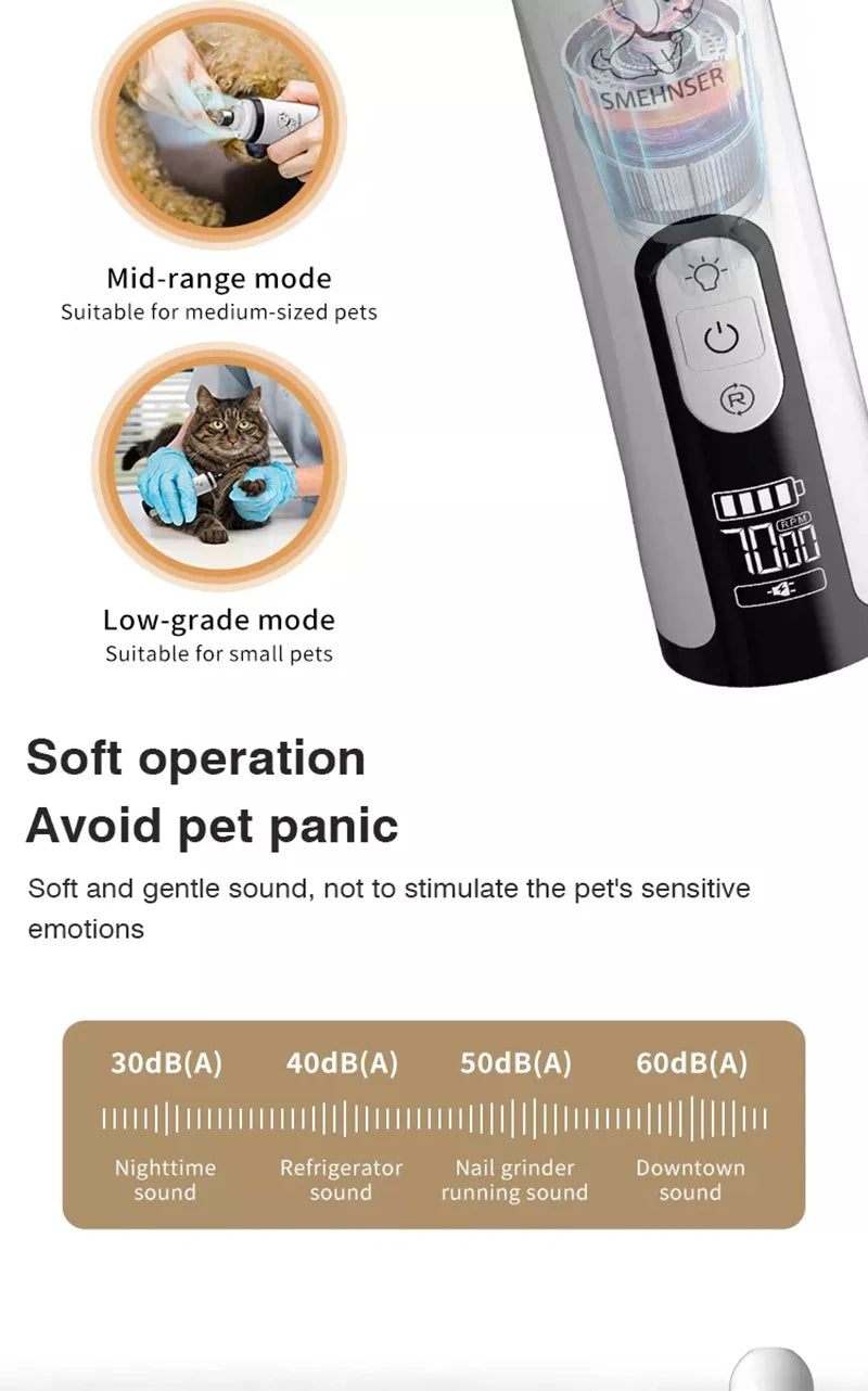 Electric Pet Nail Grinder
