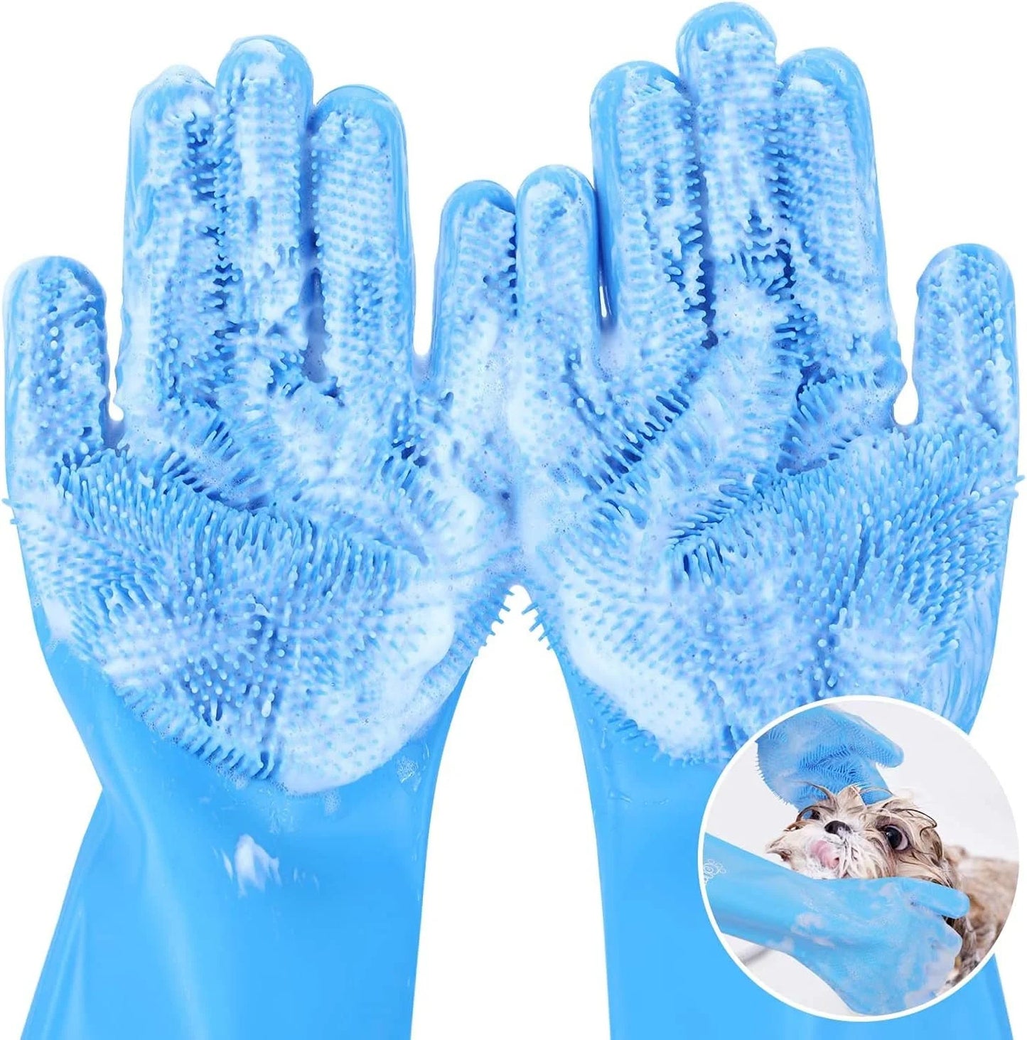 Pet Bathing Cleaning Glove