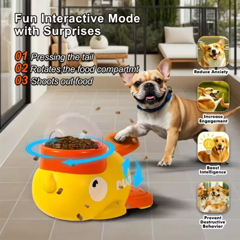 Interactive Cat Treat Dispenser Toy